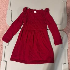 Carter's Vibrant Red Holiday Kids Dress
